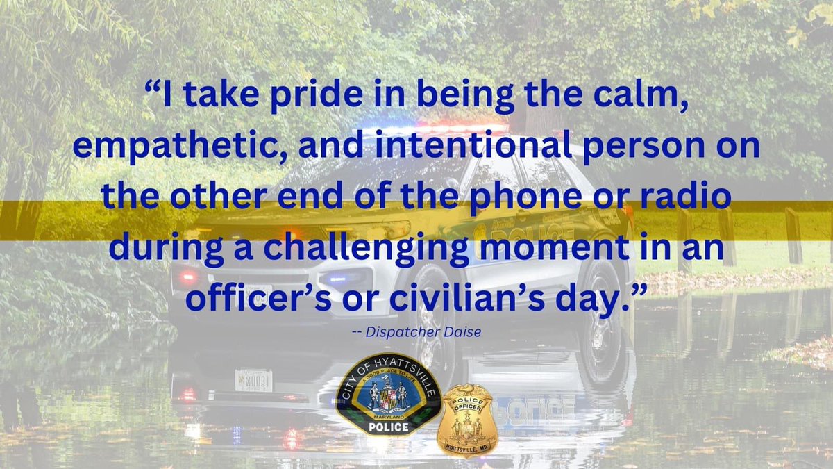 💛Calm💛Empathetic💛Intentional That's our dispatch team in a nutshell. We know when you call 9-1-1, it's never easy. But we hope it helps knowing that our team makes your safety & wellbeing their top priority in those challenging moments. Our whole team is always here for you.