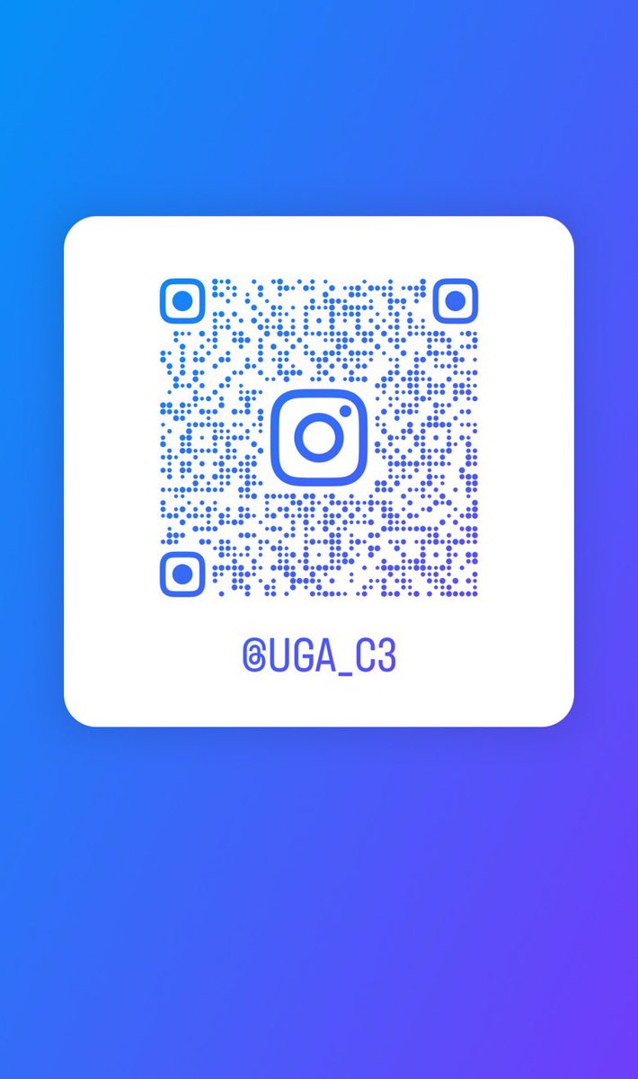 Come follow us on Instagram! instagram.com/uga_c3?igsh=MX…