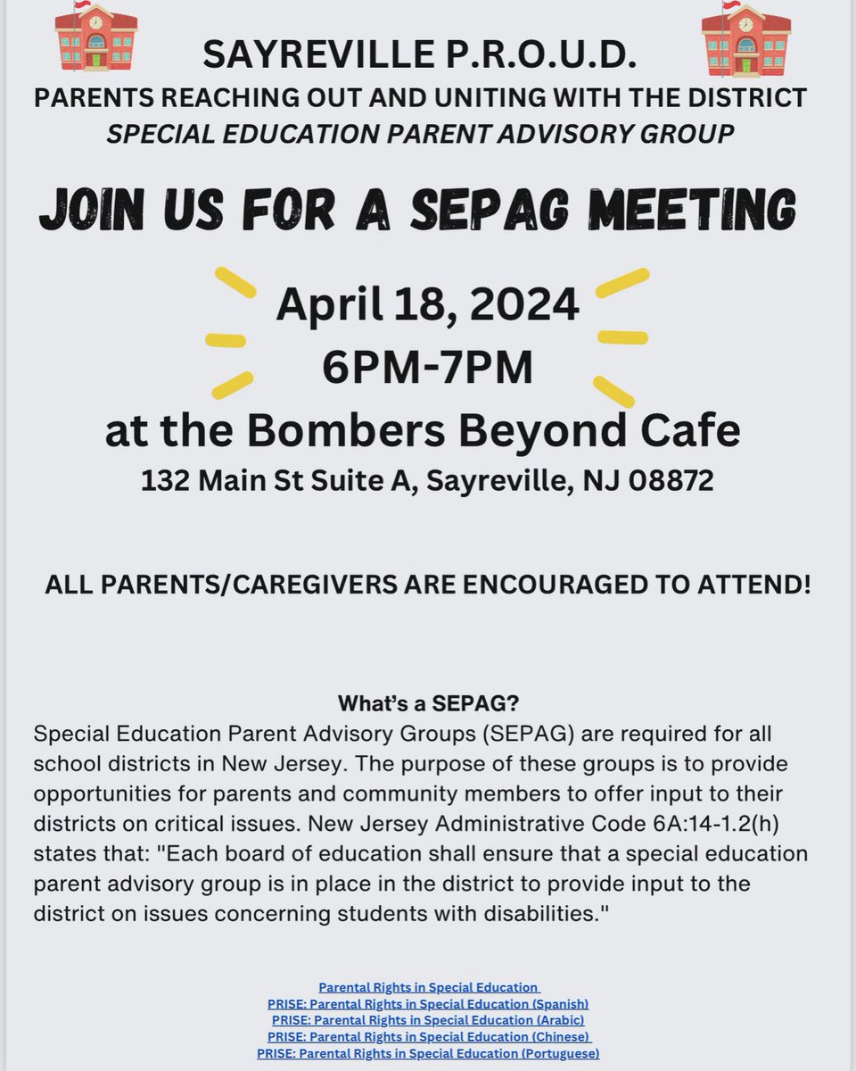 SayrevillePROUD's tweet photo. Reminder!  We will be meeting on Thursday at 6pm. https://t.co/Fd6ZHTC7LW