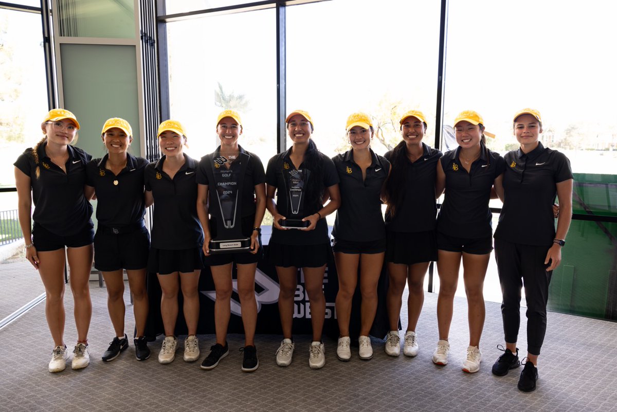 After 3 days of championship golf action, @LBSUWGolf is crowned the 2024 Big West Women's Golf Champions, lead by back-to-back individual champion Jasmine Leovao! ⛳️🏆 Our Chloe Clark gives the final recap from @golfSTCC. Watch Here ➡️ youtu.be/PtFoSavWnZE