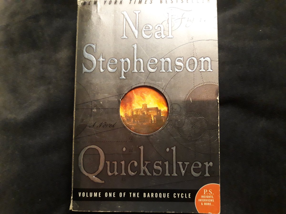 'Quicksilver' is one of the most inspiring novels ever written by a geographer. Should keep me awake during the long trip to @theAAG in Hawai'i this week