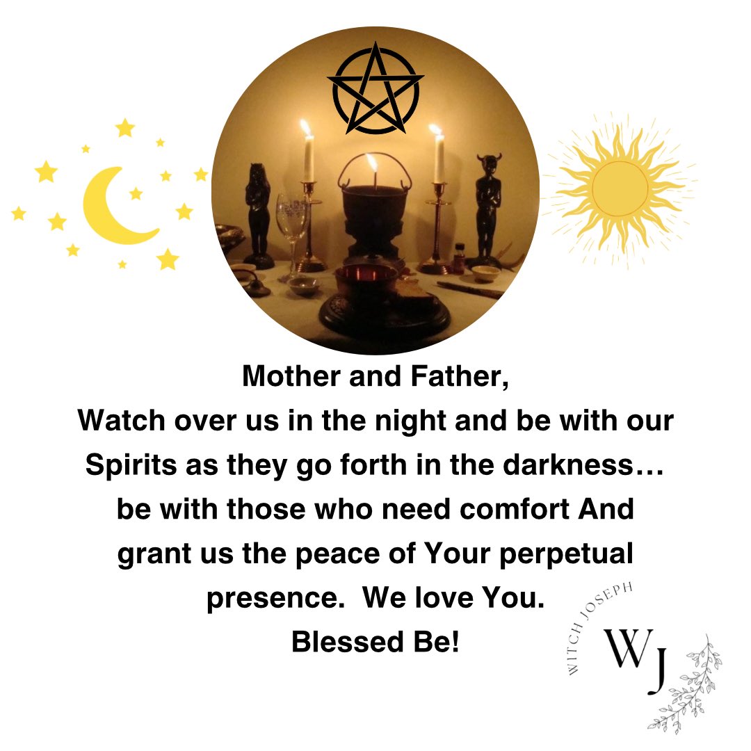 Type Blessed Be in the Comments…and Blessings to you my dear ones xoxoxox #witchprayer