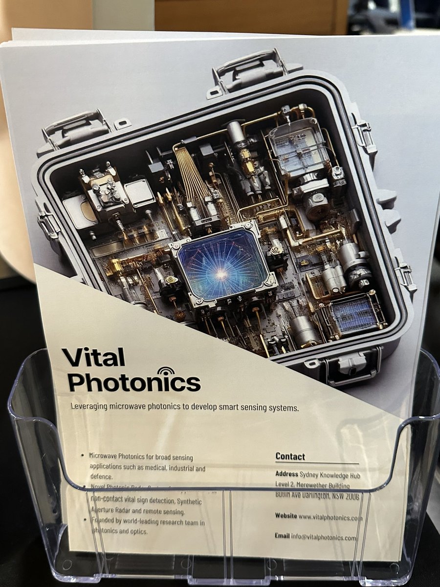 ProfBenEggleton's tweet image. Great to drop in at the 2024 NSW Commercialisation Showcase- fantastic and super proud to see @Sydney_Uni spin-off company #Vital_Photonics exhibiting for the first time