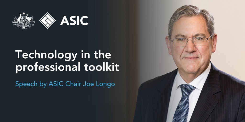 ASIC Chair Joe Longo delivered the Ninian Steven Law Program Oration to @CAIDE_UoM, reinforcing that as technology evolves, it highlights the need for good judgement bit.ly/4cXgxhT