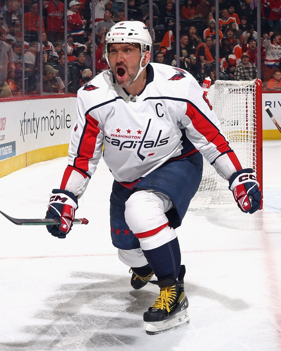 NHL's tweet photo. We get to watch Alex Ovechkin in the #StanleyCup Playoffs once again. 🤩 https://t.co/dLxbUSrmul