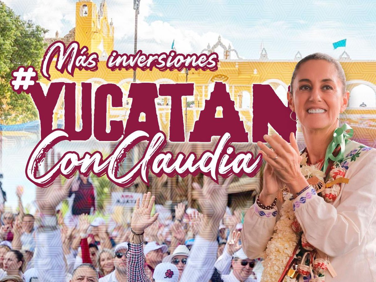#YucatánConClaudia  #MéxicoConClaudia #ConTokioClaudia👍