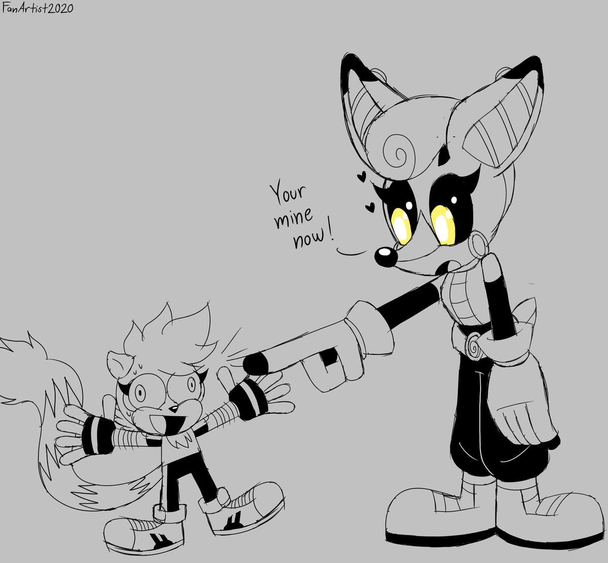 How Cassia met Tangle, it was love at first sight….for Cassia mostly 💚

#SonicTheHedgehog #SonicIDW #archiesonic #tanglethelemur #cassiathepronghorn