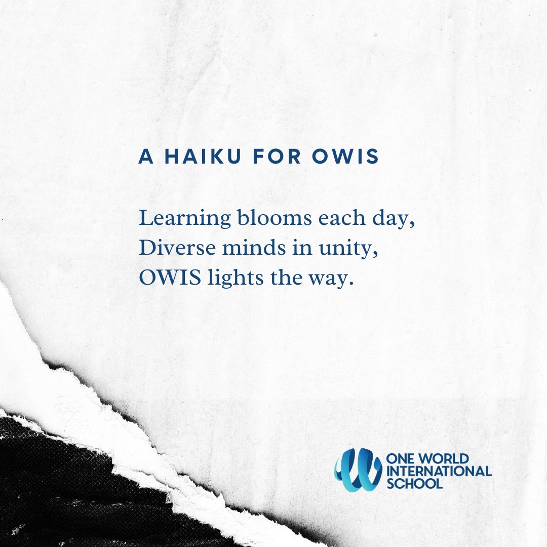 OWIS_Singapore's tweet photo. Celebrate Haiku Day with OWIS,
Nature's poetry in syllabic bliss,
Whispers of wonder, captured in verse. 🌿✨ 

#HaikuPoetryDay #OWISHaiku #NatureVerse #OWISFamily #OneWithTheWorld #OneWorldOneCommunity https://t.co/QyOb1YJuIh