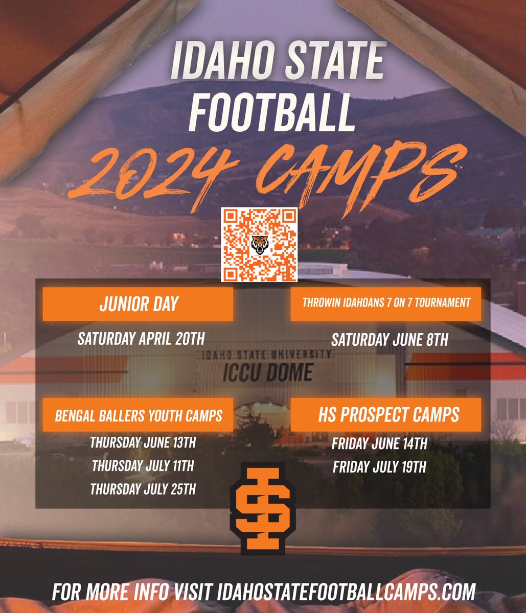 Summer camps are just around the corner.. Have you signed up yet! Come out to the Dome this summer and learn from some of the best!

Also another reminder, Junior Day is this Saturday make sure to register and come on out!

#RoarBengalsRoar