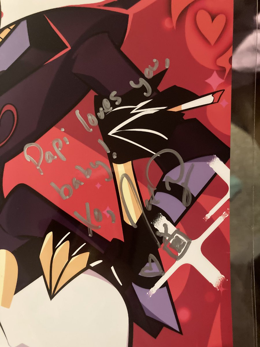 MReynells's tweet image. This is such beautiful art work and I’m in love with this so glad I bought a signing by @MisterJoelPerez