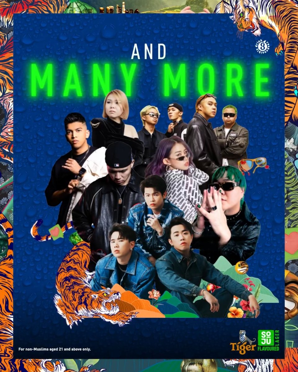 msiakpopfans's tweet photo. [EVENT] Feel the Twist Launch Party by Tiger Beer Malaysia

📅: 10th May 2024 (Friday)
🕖: 7PM
📍: Tropicana Gardens Mall Convention Centre
⭐: @satgotloco and more
🎟️: https://t.co/MXaNJIfmyZ (Registrations open: 26th April 2024)

🐯 Entry is free and on a registration-only basis. Guests are not required to buy any entrance tickets in order to attend this event.
🐯 The event is open to non-Muslims aged 21 and above only. Entrance to event is on a registration-only basis.
🐯 Limited slots available.

#LOCO #로꼬 #LOCOinMY #FeelTheTwist #TigerBeerMY #UncageYourTiger #DrinkResponsibly #EnjoyResponsibly