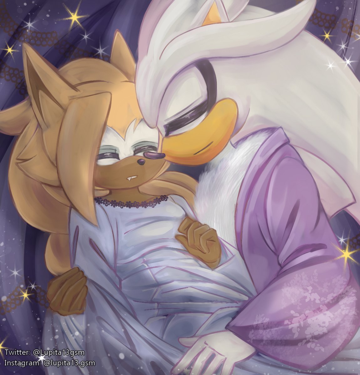 Sweet Dream✨😴 #silvisper #SonicTheHedgehog #whispilver