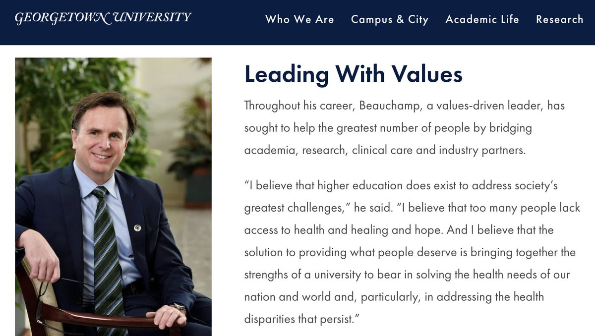 Supremely talented leader, visionary, mentor and wonderful human @normbeauch tapped as Executive VP of Health Science at @gumedcenter. Don't forget the little people.... georgetown.edu/news/georgetow… @Rowe_NuclearMed @aamalayeri @radnucmp @