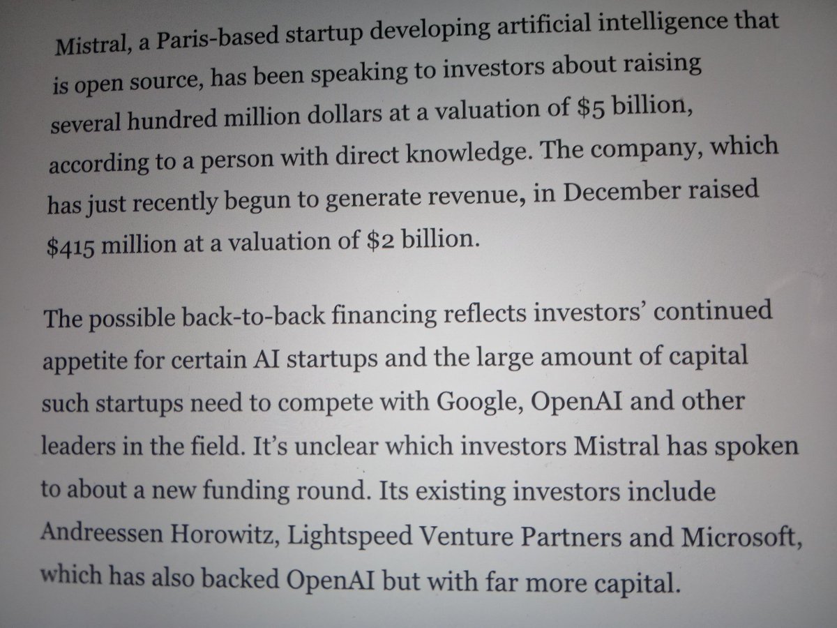 ... sure bets : energy + compute Infra ( David Salomon $GS)...

       Devendra Singh Chaplot

  @arthurmensch Timothée Lacroix Guillaume Lample