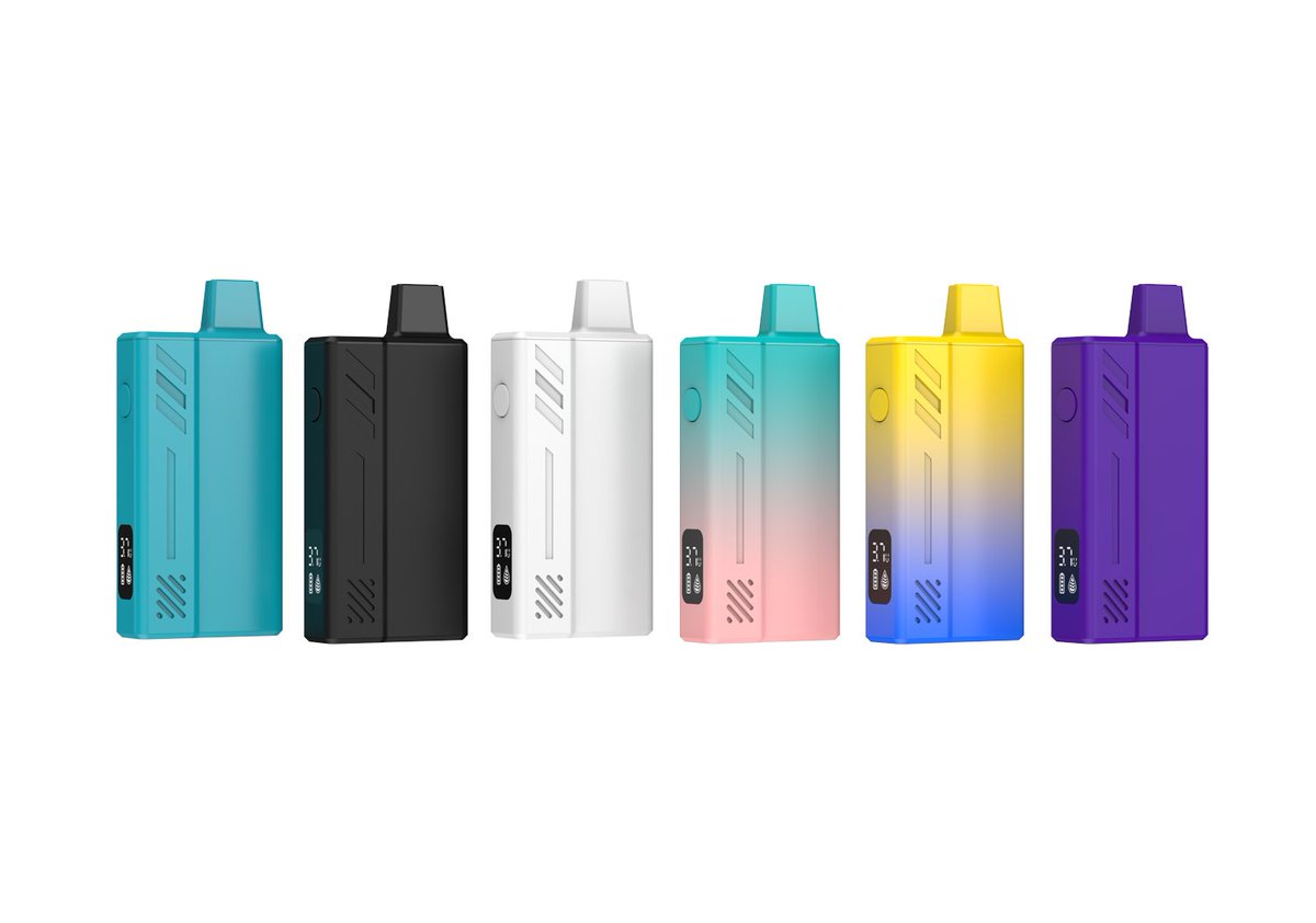 6ML Smart Screen Disposable Vape Leak proof, no clog for thick oi, USB-C charging port, easy for use, overcharged protection. ​Smoking overtime protection is this product highlight and Low voltage protection. Oil visible window can be customized for your own brand.