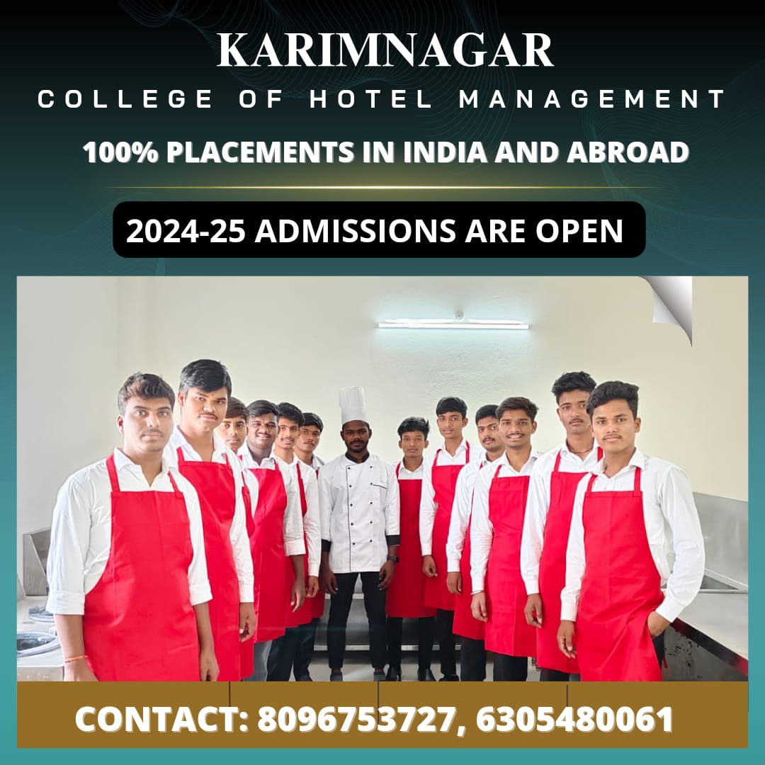 KarimnagarM's tweet photo. #hotelmanagementadimissions #besthotelmanagementcourse 
#hotelmanagementcollegeadmissions #tophotelmanagementcollegeintelangana #tophotelmanagementcollegeinkarimnagar #tophotelmanagementcollege #besthotelmanagementcollege #besthotelmanagementcollegeinkarimnagar #bestcollege https://t.co/ufAuHNamsf