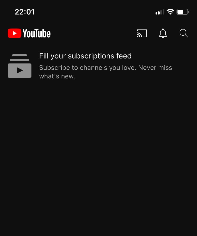 DrummerGoji's tweet image. @YouTube where did my 80+ subscriptions go??? Like I’ve been on this platform for over a decade and this is the first time I’ve literally lost every channel I was subscribed to. Please fix this 🙏🏻
#youtubeisdown