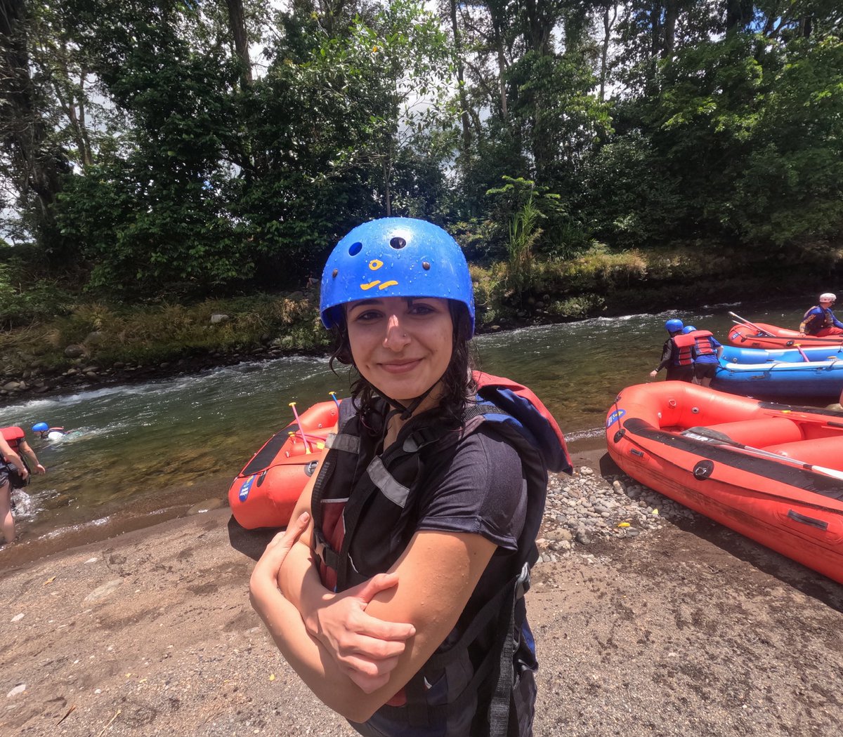 DoctorJOtto's tweet photo. White water rafting down the Sarapiqui River. @MonomoySchools @ScienceWithMrB @MRHSMsOliver #MonomoyInCostaRica2024 https://t.co/9LJuTWC4zP