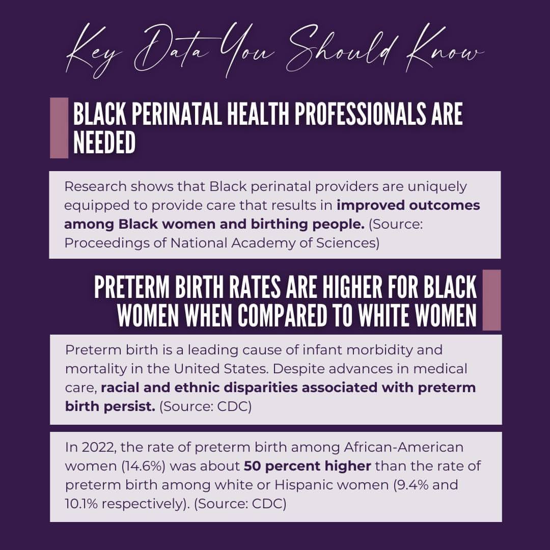🤰🏽Discover the key data driving Black Maternal Health and Reproductive Justice movements. Explore more key health facts and resources in the Black Mamas Matter Alliance (@BlkMamasMatter) toolkit by downloading it at: bit.ly/BMHWKIT. 

#BMHW24 #BlackMamasMatterWeek