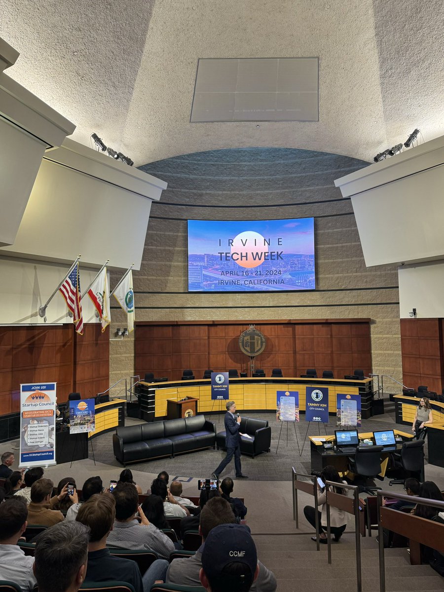 melisalaci's tweet image. #irvinetechweek