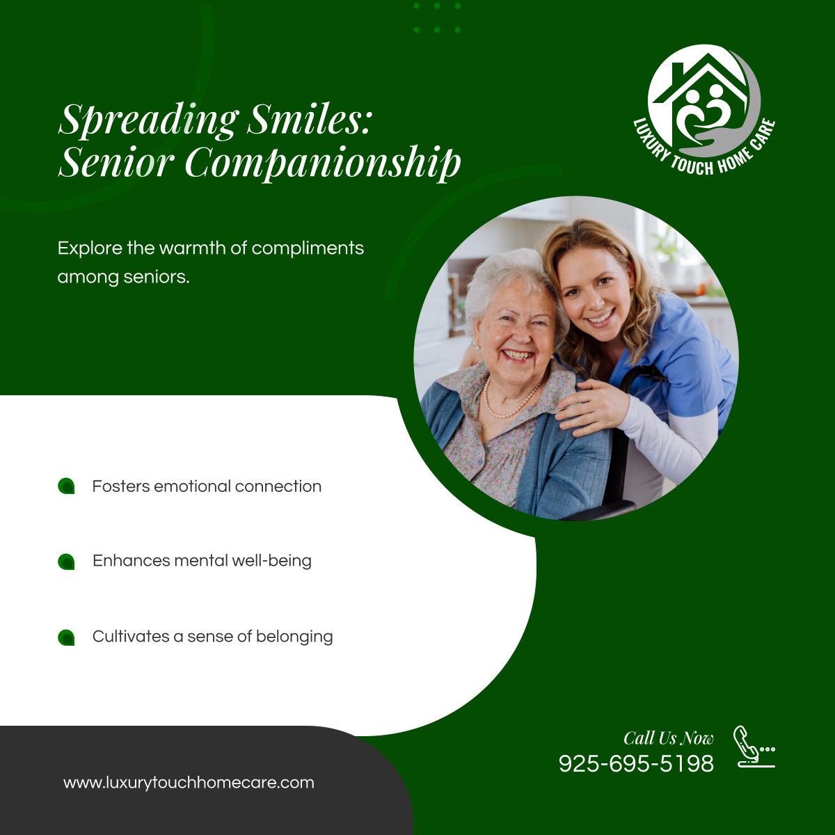 Celebrate the power of warm companionship among seniors. Spread kindness and positivity for a brighter tomorrow!
 
#SeniorCompanionship #WaterfordCA #HomeCareServices