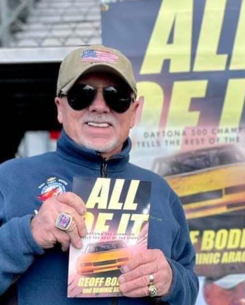 You can still order an autographed copy of “All of It” anytime at bodinebook.com 🇺🇸🏁