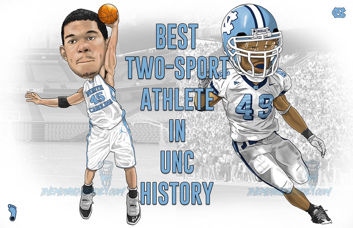 Julius Peppers is the best two-sport athlete in UNC history and is the only person who has competed in a Final Four and the Super Bowl! #GoHeels #UNC #TarHeels #TarHeelNation #GDTBATH