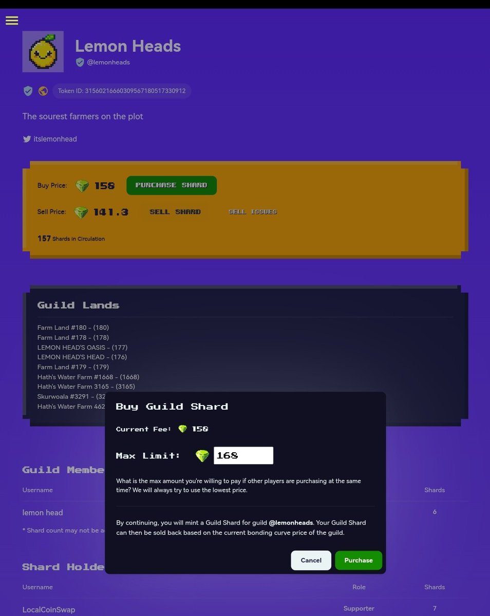 Jambycute's tweet image. Thanks for the dump! Just bought shard to this cute and best guild. Exited to be a farmer of this guild😍
@pixels_online
@heidichristne
#lemonhead