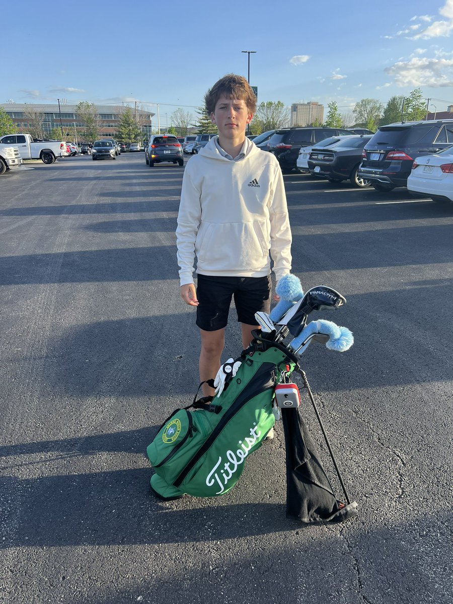 Congratulations to Kieran Myers for his second place finish at the SM Northwest invitational at Sunflower Hills. He shot a 78 in very windy conditions! Way to go!