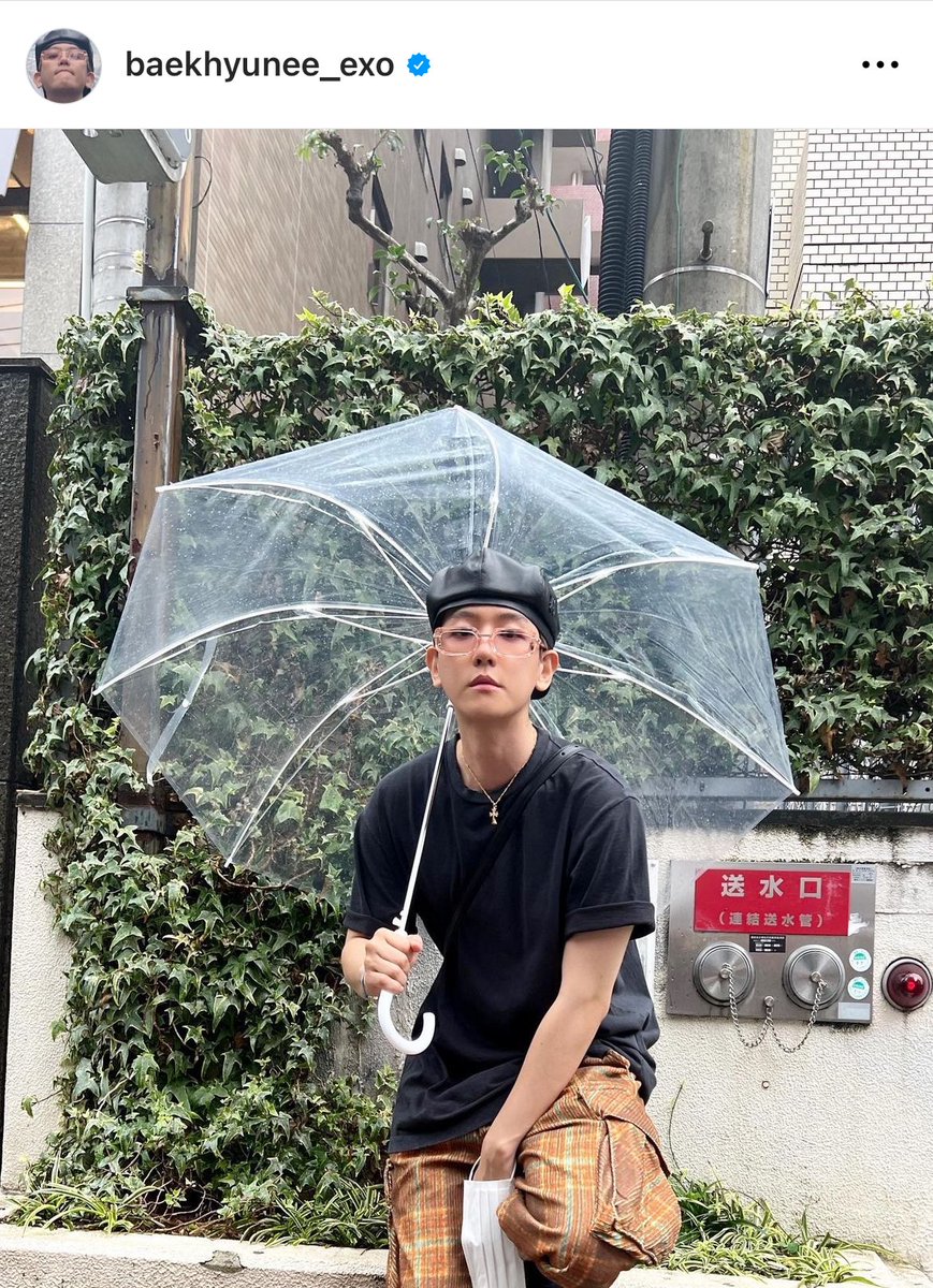 今日の聖地巡礼】 [📸]EXOベッキョン：Instagram 📍福岡：ヒステリック