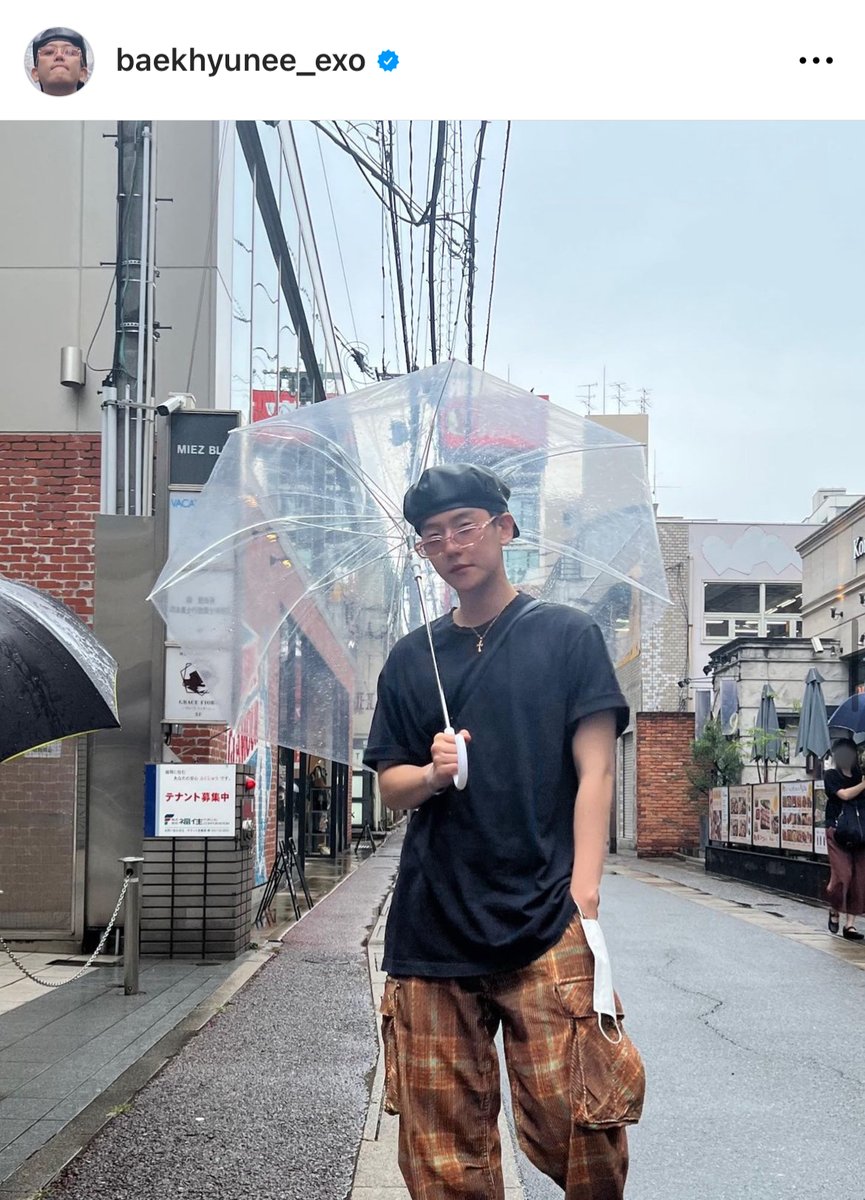 今日の聖地巡礼】 [📸]EXOベッキョン：Instagram 📍福岡：ヒステリック