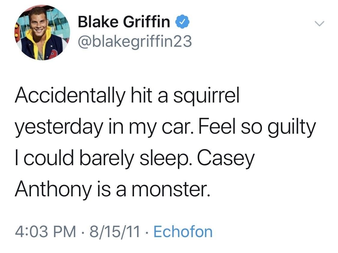 MikeBeauvais's tweet image. Lotta debate today about whether or not Blake Griffin is a Hall of Famer, but I think we can all agree this was a Hall of Fame tweet.