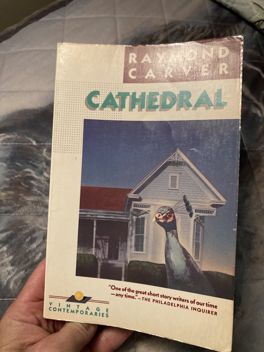 April 16 story: “Fever” by Carver A wild one! Super interesting that the protag doesn’t get sick and the titular “fever” until 2/3 of the way into the story. Not my fave… but might end up becoming the one that sticks with me the most? Huh.