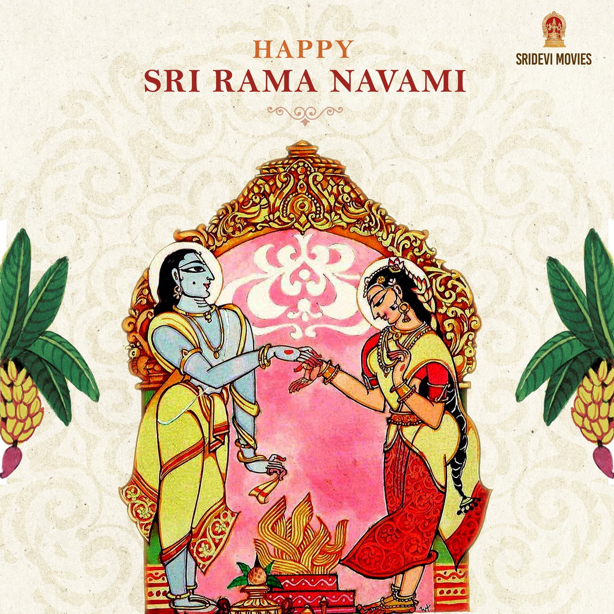 May the divine presence of Lord Rama guide you through all the challenges of life ✨🙏 #HappyRamNavami 🏹