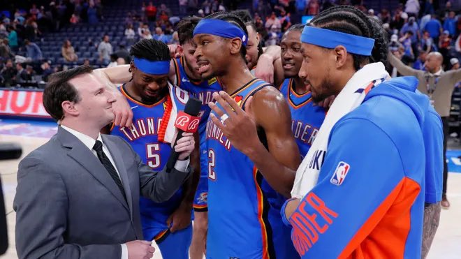 The Thunder have secured a first round victory OKC will advance to the second round of the playoffs for the first time since 2015-16