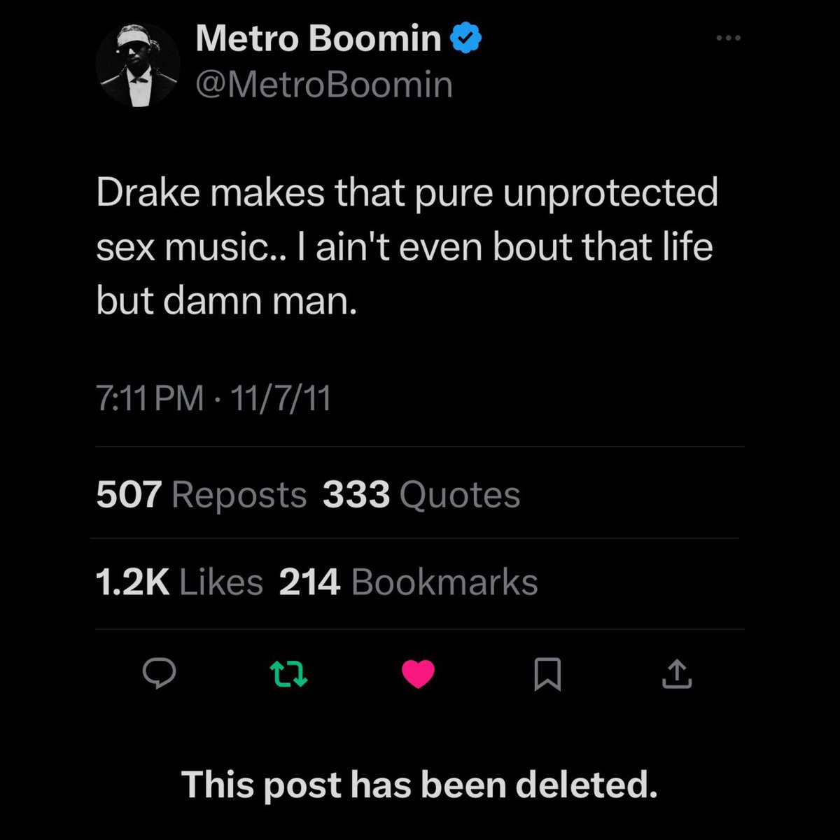 AkademiksTV's tweet photo. Metrosexual caught deleting his tweets about Drake 😭 https://t.co/orSPnkD3V4