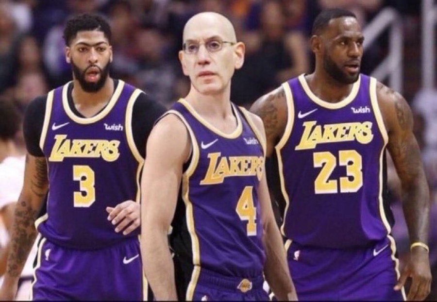 Scooter1572's tweet photo. Absolute only chance the @Lakers have of beating the @Nuggets. #LALvsNOP https://t.co/cGga5mdoW1