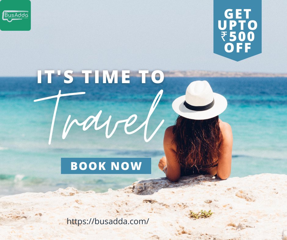 BusaddaC's tweet image. Embark on your next adventure with BusAdda and enjoy up to ₹500 off! 🚌✨
busadda.com

#TravelGoals #Discounts #BusAdda