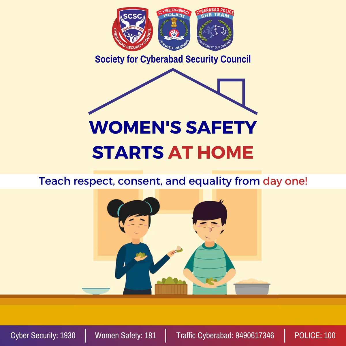 🚨 Did you know? Cruelty by a husband is a serious crime against women Under Section 498A of the Indian Penal Code, 1860, those who subject women to cruelty can face imprisonment for up to three years and a fine Let's stand against domestic violence and protect women's rights