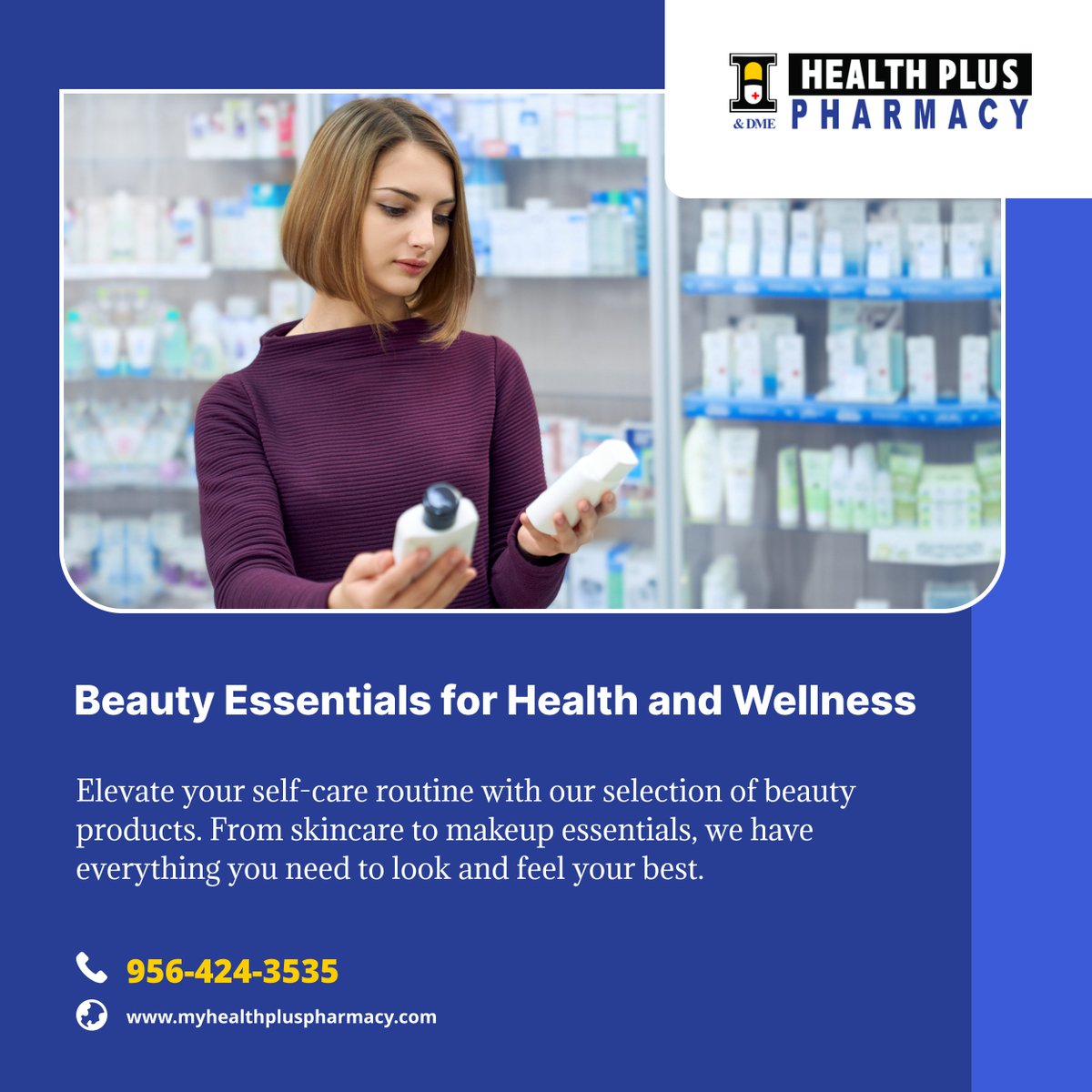 Discover our range of beauty products to enhance your self-care routine. From skincare to makeup essentials, prioritize your health and wellness with us. 

#BeautyEssentials #MissionTexas #Pharmacy