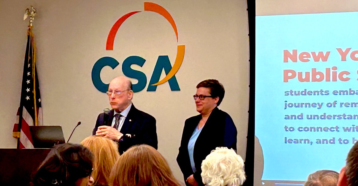 ‘Twas an honor tonight 2 b invited to tonight’s <a href="/FollowCSA/">CSA</a> #Military &amp; #Veterans celebration! <a href="/JohnDeweyBK/">John Dewey High School</a> is proud of our year 1 #JROTC. TU <a href="/nycschools/">NYC Public Schools</a> Supt Noah Angeles &amp; Wayne Benjamin! Inspiring speeches by 2 impactful  #nyclabor Commissioners #Veterans #purpose