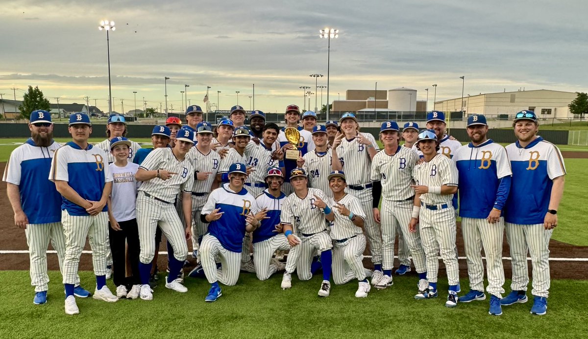 🔵2024 3-6A DISTRICT CHAMPS!!!🔵 HOW ‘BOUT THEM PIONEERS @emsisdathletics @boswellhs #SOB