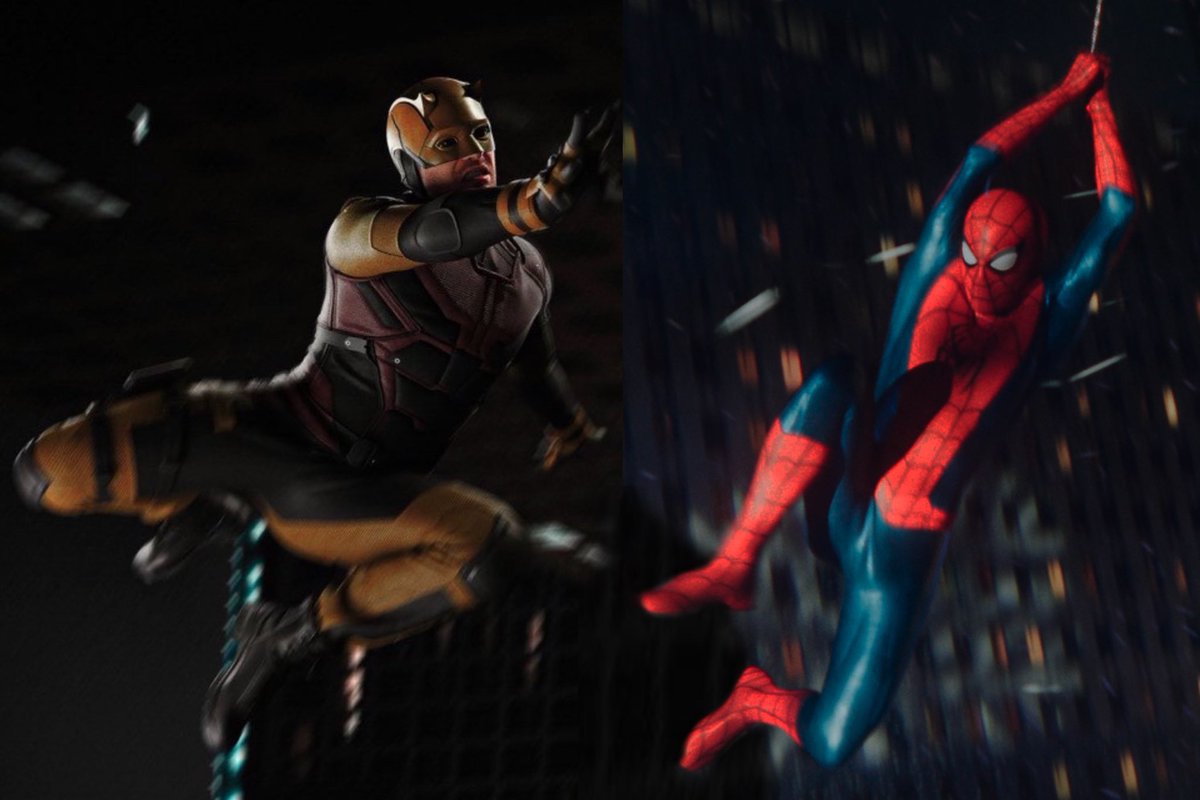 Now imagine they put Daredevil in Spider-Man 4 under Sam Raimi’s direction 👀