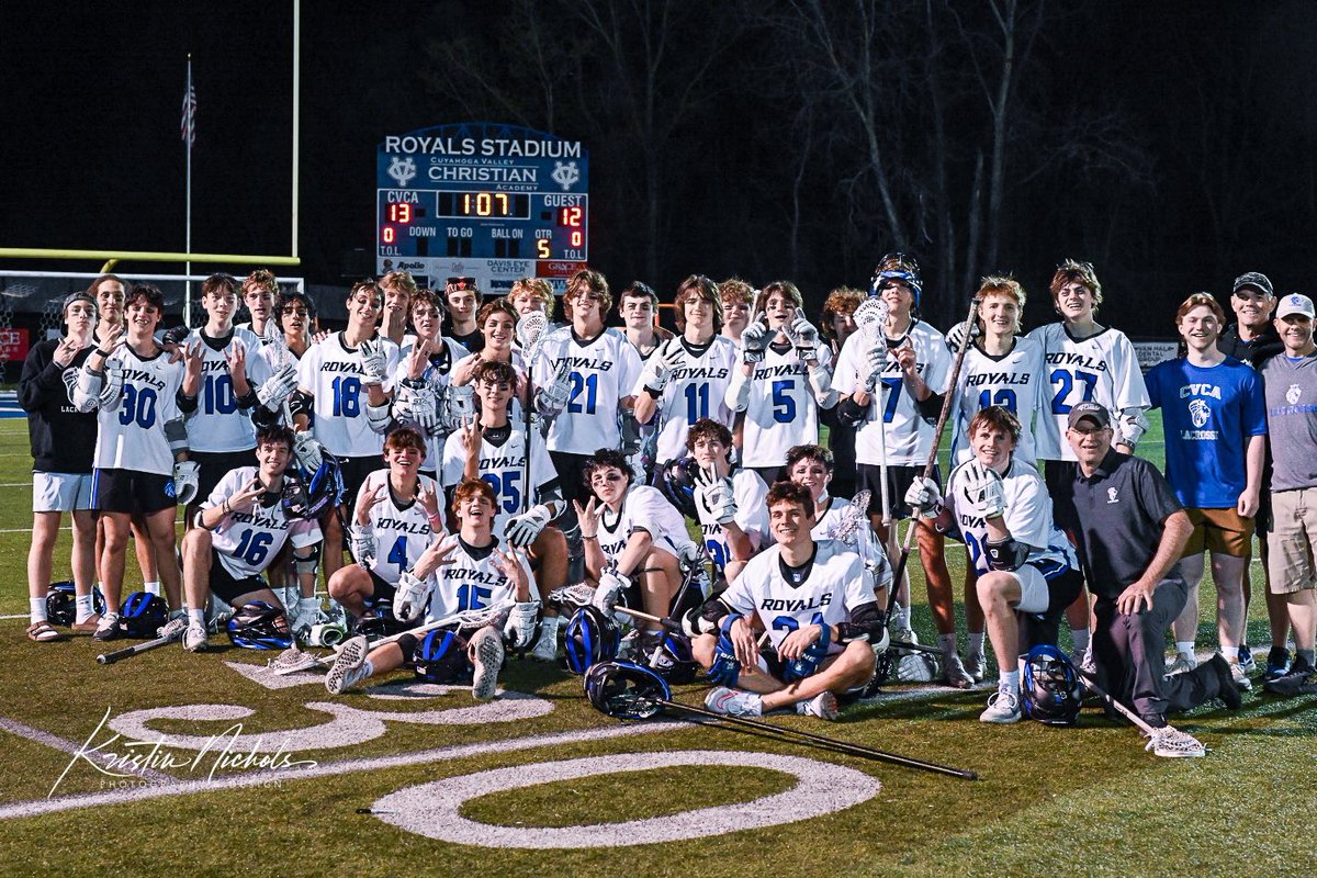 Congrats on the huge win <a href="/cvcaboyslax/">CVCA Boys Lacrosse</a> ! <a href="/cvcalivestream/">CVCA Livestream</a> <a href="/CVCAathletics/">Royals</a>