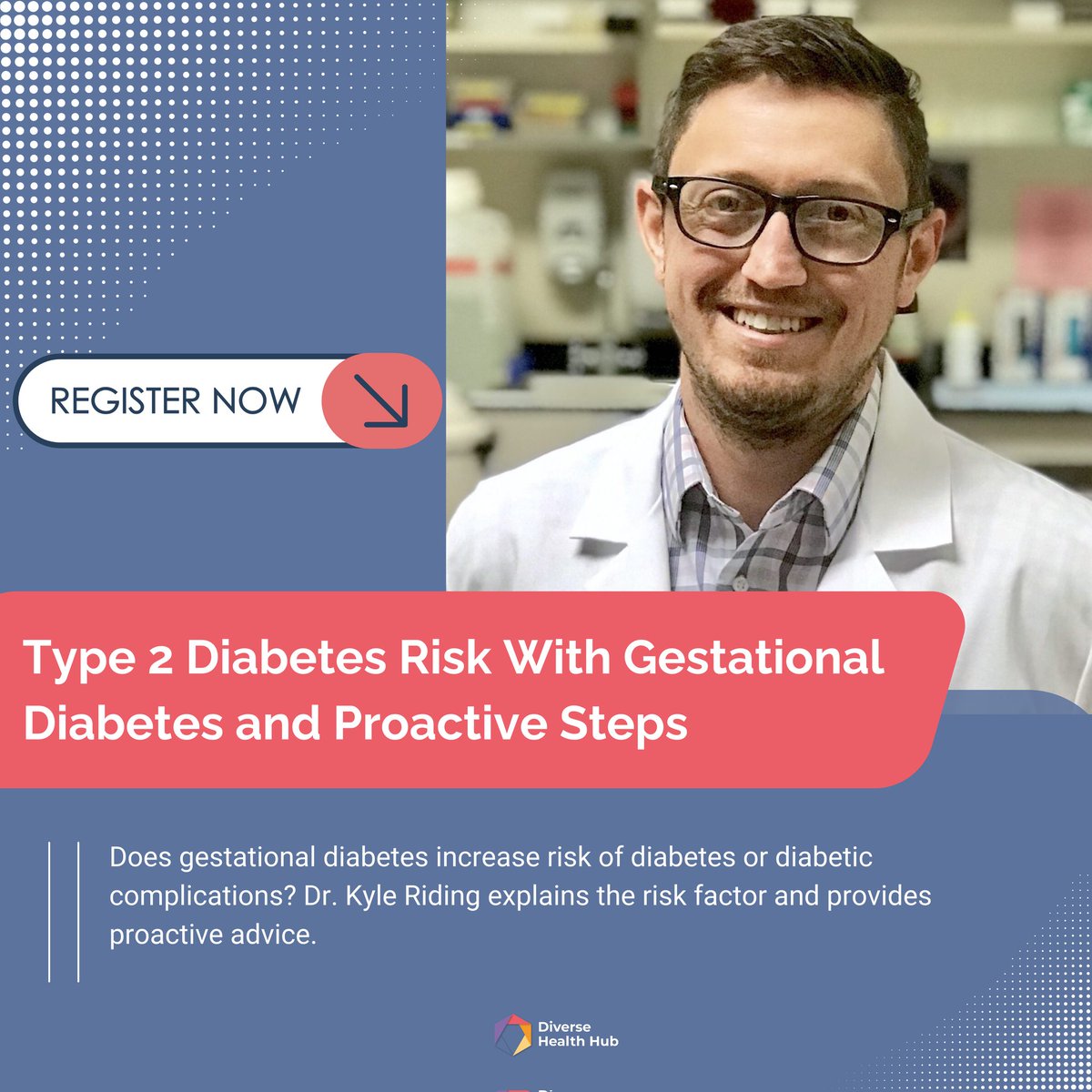 Does #gestationaldiabetes increase risk of #diabetes or diabetic complications? Watch our latest #DiagnosticsDecoded 🎥, on Thurs, 4/18, as Dr. Kyle Riding @KRidingMLS explains the risk factor and provides proactive advice for patients.
Register to watch:
bit.ly/4ayef7t