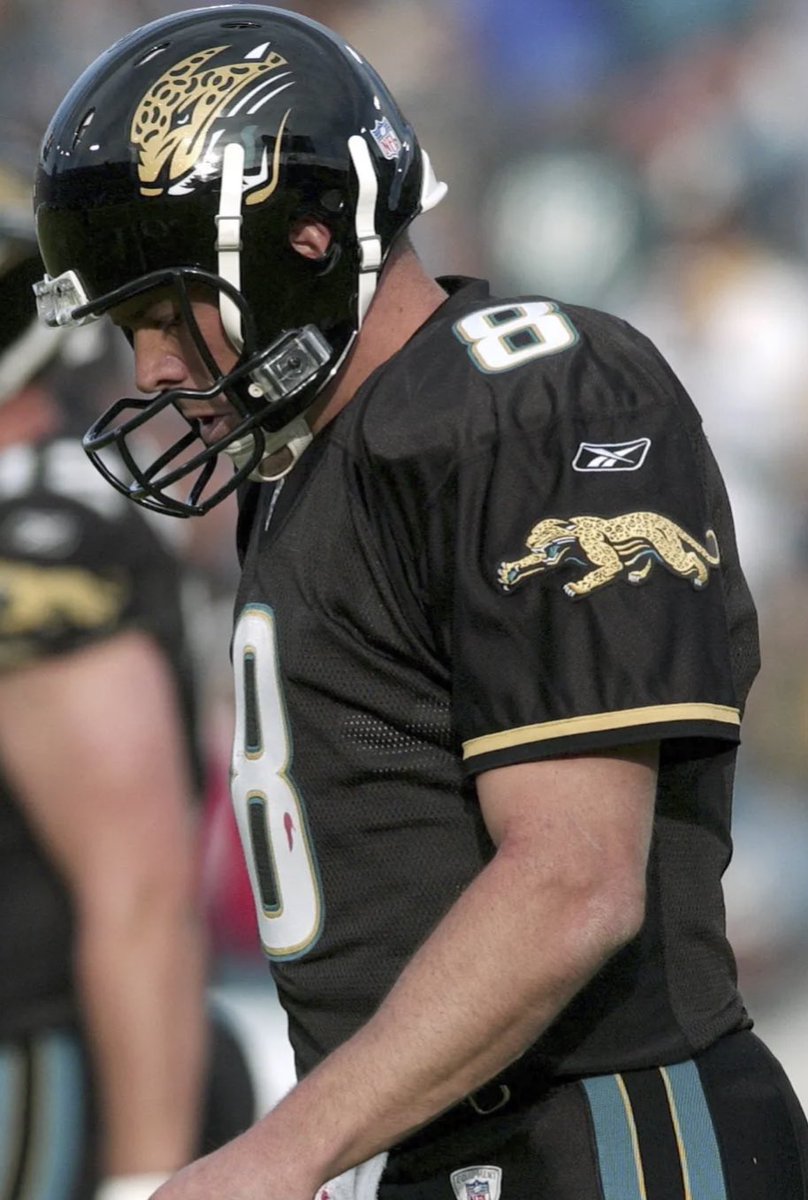 UniformUpdate's tweet photo. Jaguars 🐆 

Jaguars have had some interesting uniforms through the years. But their original uniforms in my opinion are superior to the rest. 

For alternates have the classic black. The teal alternates I showed I only did it for the helmets, those teal coloring helmets were 🔥 https://t.co/yC4wzCY2k5