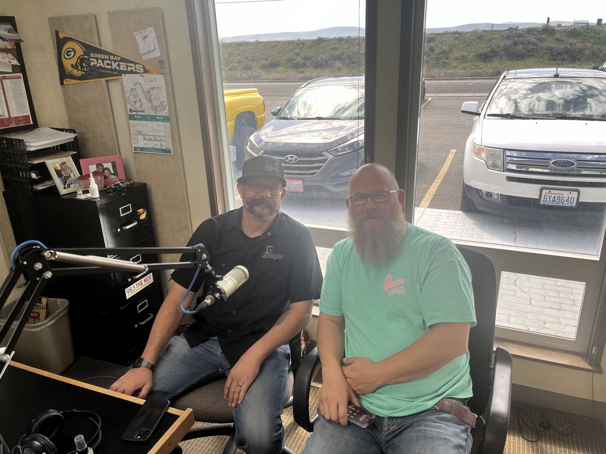 Tomorrow we have in Mike and Ryan, the new owners of Spud Nut Shop. This is the first DUEL interview in HTS history! Be sure to tune in or stream live at @610konaradio at 8:10 am! #SVNDifference #TriCitiesCommercialRE #LocalFocusNationalReach