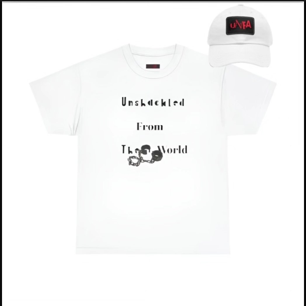 UNFA777's tweet image. Your being UNSHACKLED FROM THE WORLD will keep you from being of it!!
#Unfa #Faithwear #Christianapparel