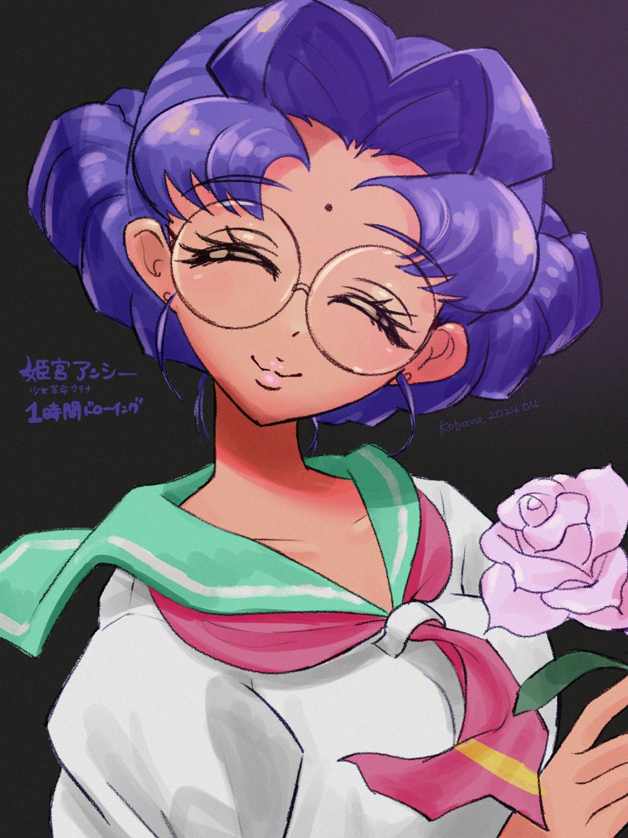 1時間ドローイングやってみた
少女革命ウテナを見直している記念
姫宮の、含みある翳りのある美しさがスキ…♡
 #ワンドロ