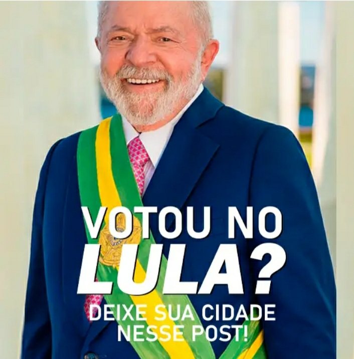 UBERABA MG

E VOCE??

#LulaBrasilEmFoco #LulaGovernoDoPovo #LulaExemploMundial